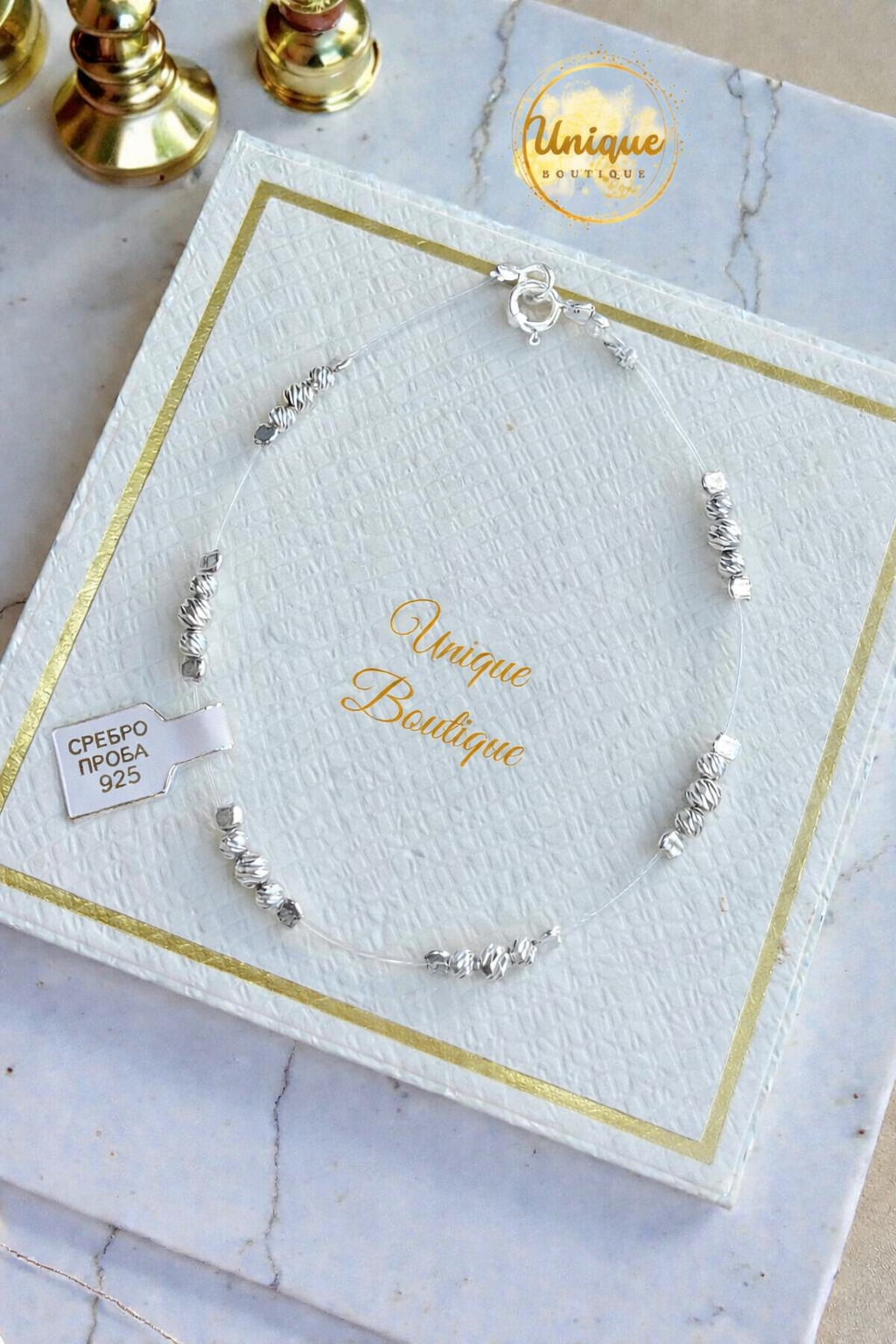 Колиета 3 Гривна Silver Diamonds