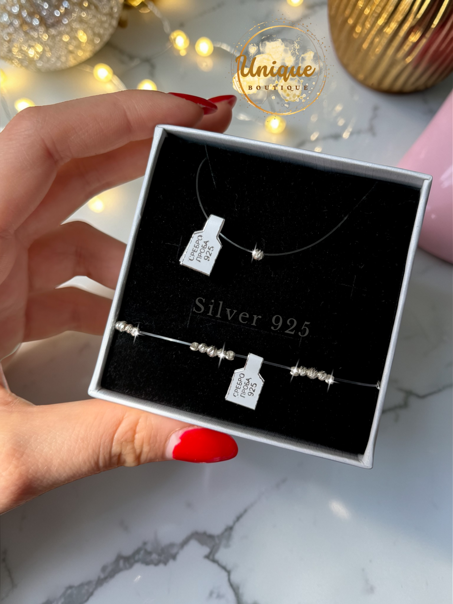 Колиета 2 Комплект Silver Diamonds