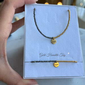 Комплект Hematite Tag Gold