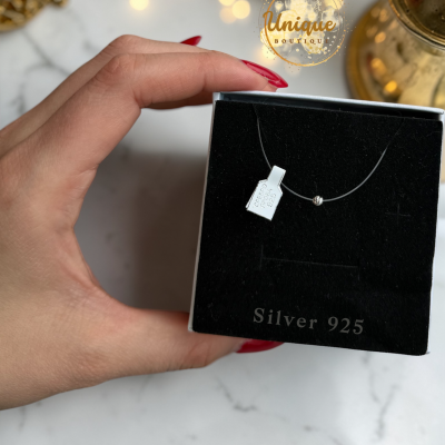 Колие със сребърно топче